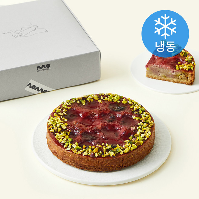 비스퀴테리엠오 딸기 피스타치오 타르트 (냉동), 350g, 1개