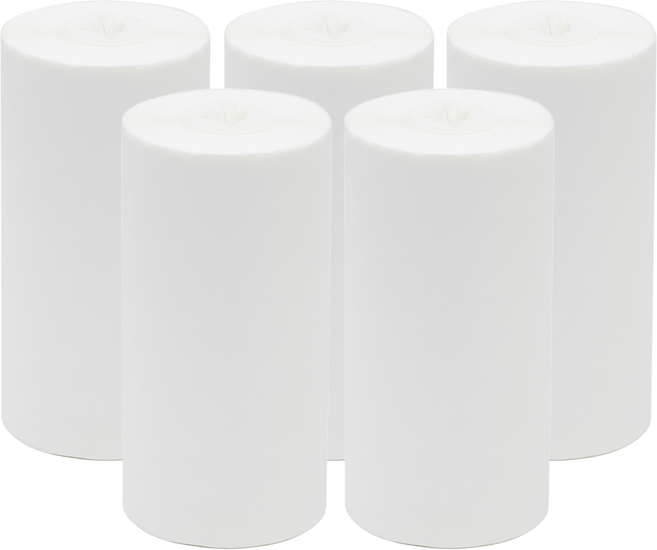 보온왕 단열 호스 배관 보온 테이프 화이트, 5개