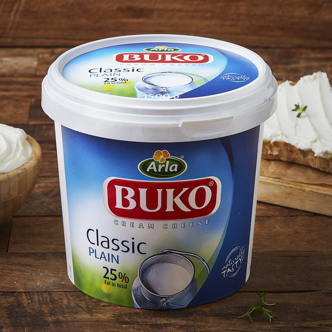 Arla 부코 크림치즈 플레인, 1.5kg, 1개입, 1개