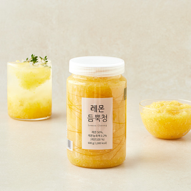 솜인터내셔널 레몬 듬뿍청, 600g, 1개