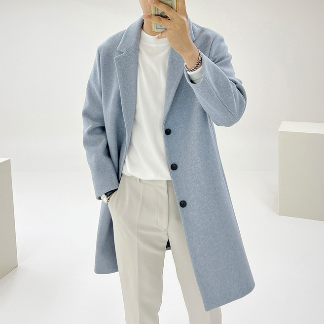Adore Classic 自家製作 Adore Made 羊毛冬季單排扣大衣