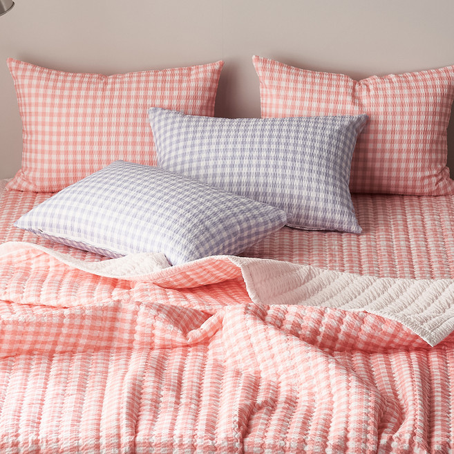 지베딩 국내 제조 리유 시어서커 여름이불 세트