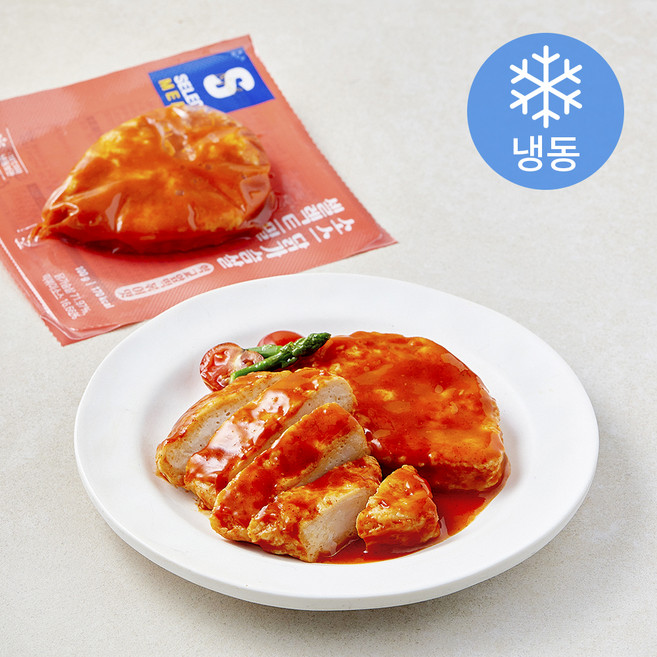 셀렉트밀 소스 닭가슴살 학교앞떡볶이맛 (냉동), 100g, 5개, 1개입