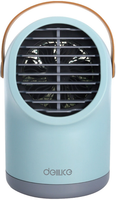 델루체 충전식 미니 아이스 냉풍기, DLF-M70NK
