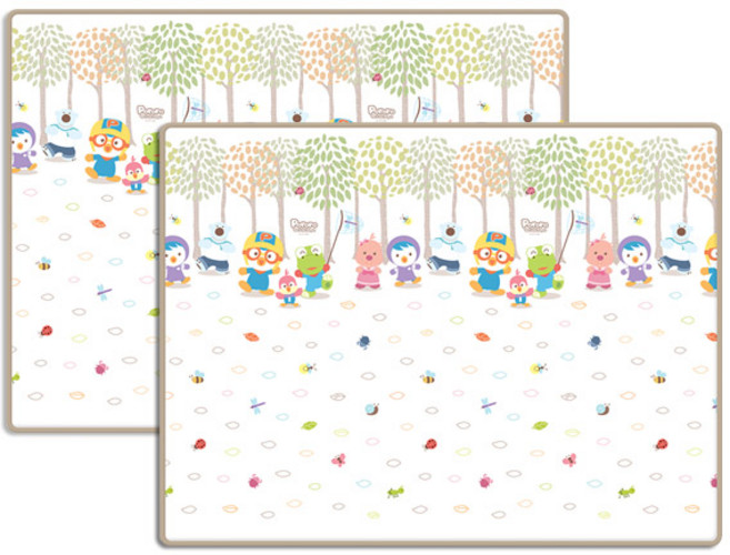 파크론 PE 웰빙 놀이방매트 2p, 뽀로로벅스