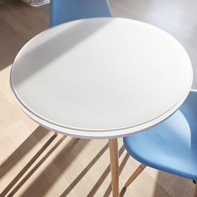 커버팩토리 프리미엄 원형매트, 반투명, 1개, 두께 3mm x 지름 87cm