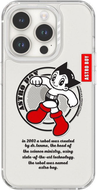 Astro Boy 原子小金剛 水晶透明原子小金剛設計手機殼