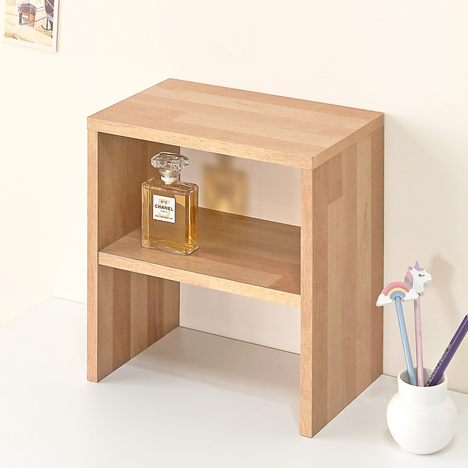 YANGJI BOOKCASE 雙層置物架, 印茄木, 2層