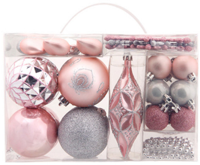 모리앤 크리스마스 장식볼 오너먼트 러블리 풀세트 50p, 혼합색상, 6종, 1개
