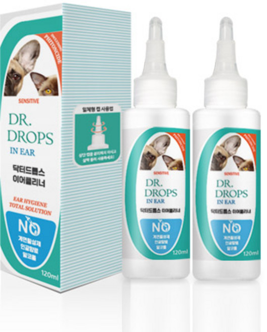 메이웰 편백수 닥터드롭스 이어클리너, 120ml, 2개