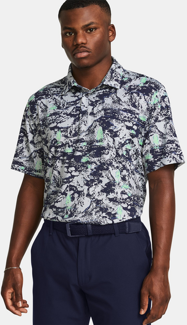 Under Armour 安德瑪 男款 UA Playoff 3.0 印花Polo衫 1378677-014