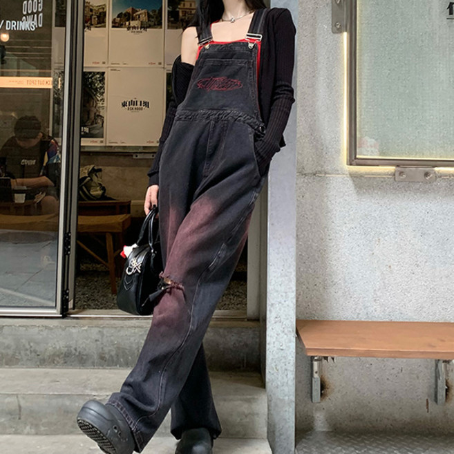 어썸풀 뮬리어 멜빵 팬츠 A24SPP120835