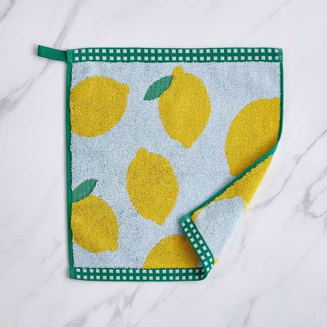모던하우스 핸드타월 65g 34 x 34 cm, 프루티 레몬, 1개