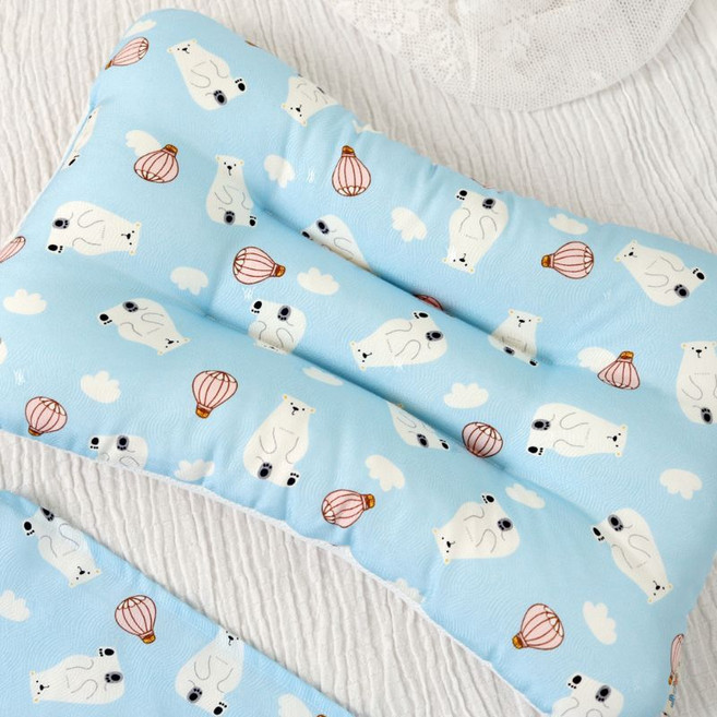 제이유니 인견 주니어 베개, 퐁퐁블루