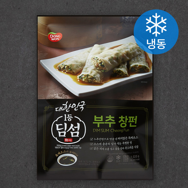 동원 딤섬 부추창펀 (냉동), 1.02kg, 1개