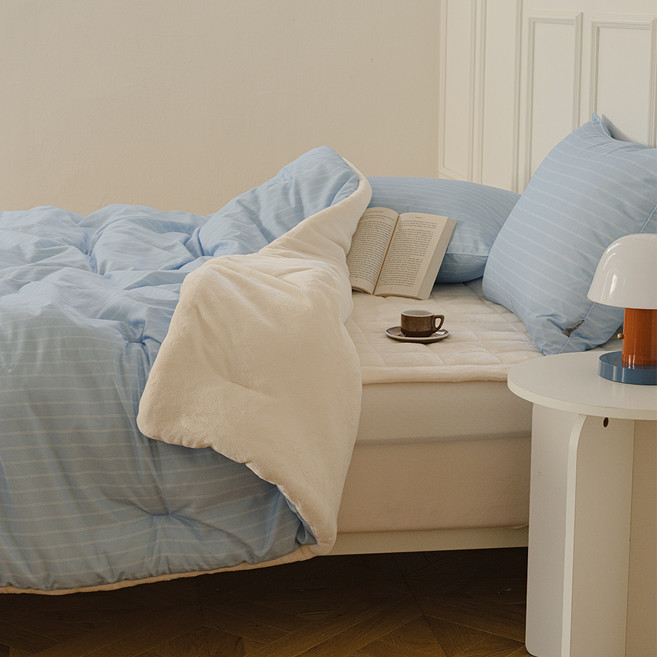 아망떼 머핀 무소음 장모 극세사 차렵이불