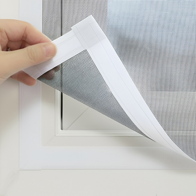 알뜨리 벨크로 방충망 그레이, 1개