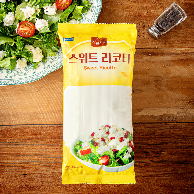상하치즈 스위트 리코타 치즈, 1kg, 1개, 1개입