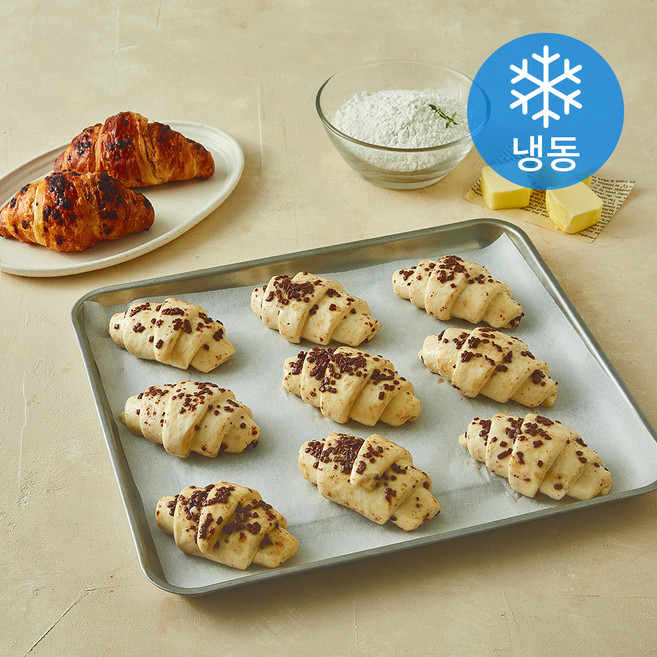 슐스타드 미니 초코 크루아상 9개입 (냉동), 360g, 1개