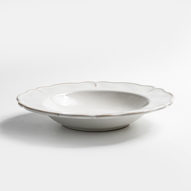 수저스 북유럽 빈티지 플라워 파스타볼 2호 25cm, 혼합색상, 1개