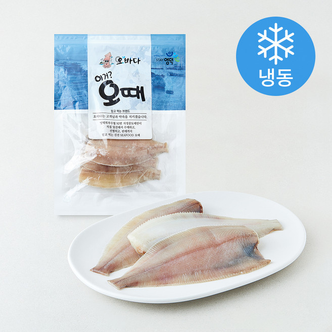 오바다 동해안 두절 기름가자미 (냉동), 1개, 240g(중)