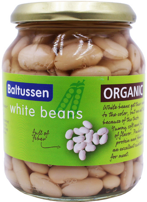 발투센 유기농 화이트빈, 360g, 1개
