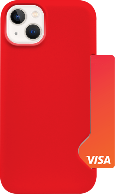 iRUDA 레인보우 카드하드 휴대폰 케이스