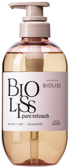 KOSE 高絲 BIOLISS 苾歐莉絲 PURE系列洗髮乳 豐盈蓬鬆, 1個, 480ml