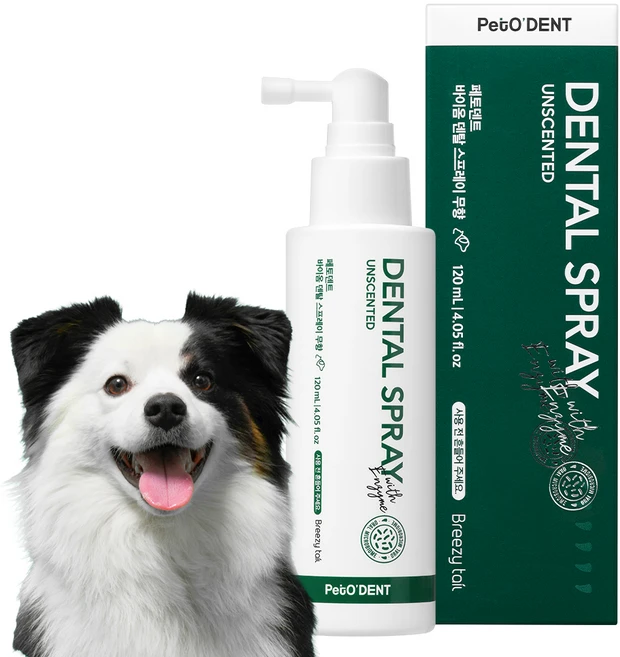 페토덴트 반려동물 바이옴 덴탈 스프레이, 1개, 120ml - 쿠팡