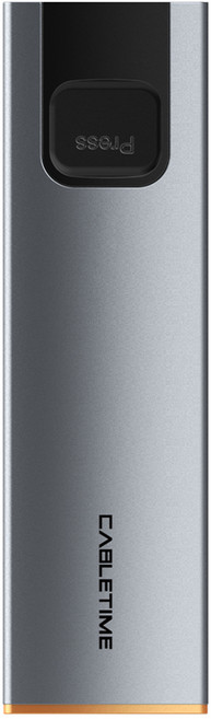 케이블타임 M.2 NGFF SSD 고급형 고속 외장 케이스, CB31G, 1개