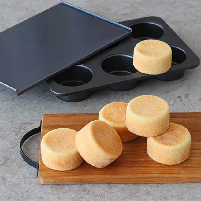 cotta 원형 잉글리쉬 머핀틀 6구 MP545, 1개