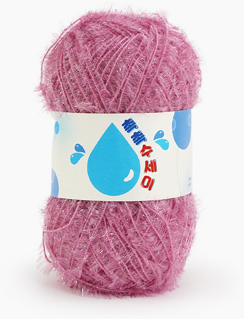 쎄비 촉촉 수세미실, 탁한인디핑크, 1개