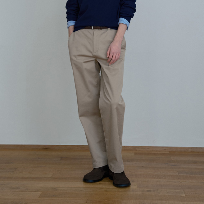 마인드브릿지 남성용 스트레이트 치노 밴딩 팬츠 M1PT0102