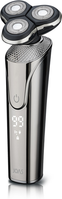 조아스 3중날 전기면도기, JR-5690, 실버