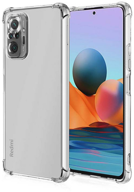 그라데이션 투명 에어 실드 범퍼 휴대폰 케이스