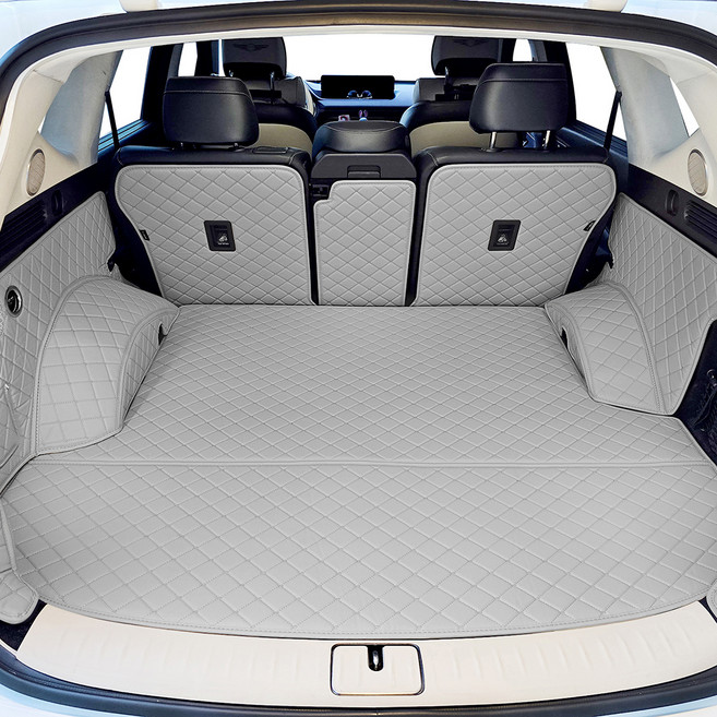 비비키 프리미엄 풀커버 트렁크매트, 제네시스 GV80 페리 5인승 2023년 12월~, 샌드베이지