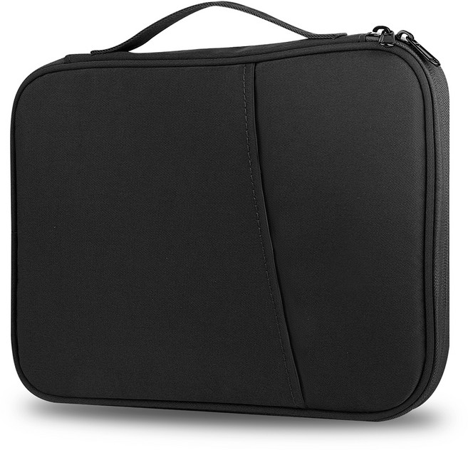 구스페리 아이패드 태블릿 수납 파우치 350 x 255 x 30 mm, 블랙
