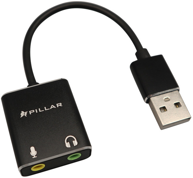 필라 컴소닉 USB 외장 사운드 카드, CM-SC03U, 1개