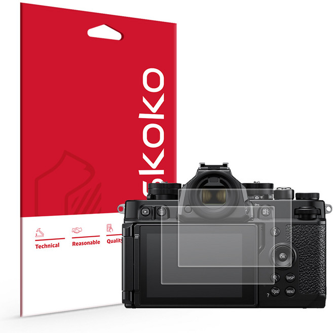 스코코 올레포빅 액정보호필름 2p 세트, 니콘 Zf, 1세트