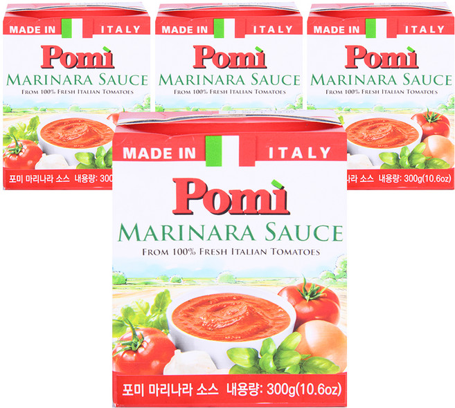 포미 마리나라 소스, 300g, 4개