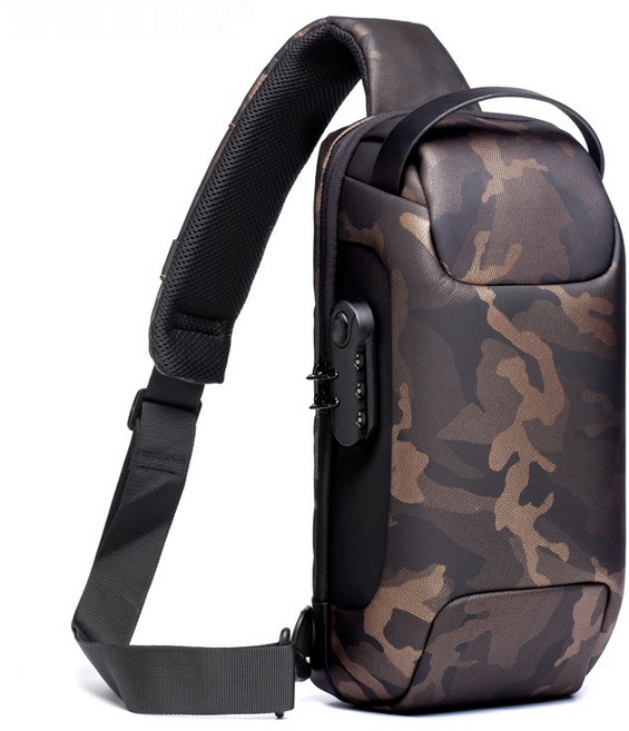 WEIXIER 포고미 세프트 도난방지 슬링백