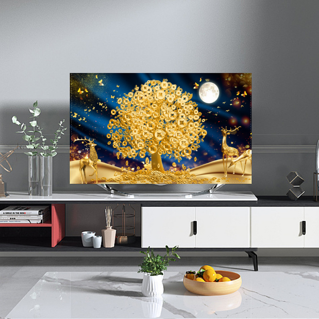 트레오바 행운 장식 TV 커버, 돈나무