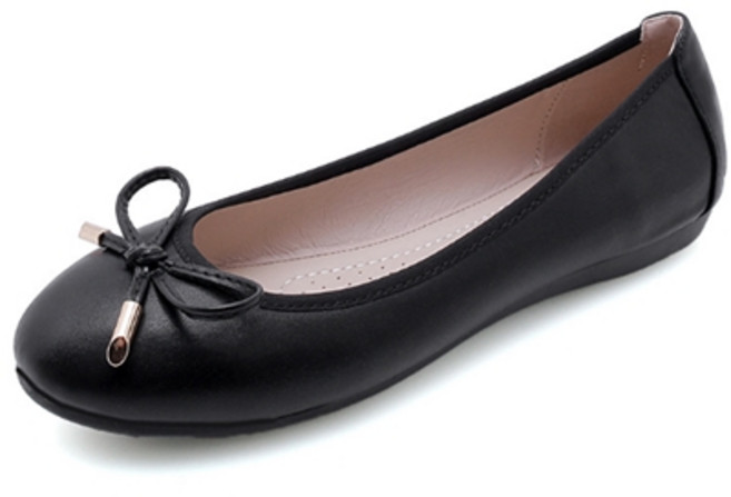 에어 심플 리본 빅사이즈 단화