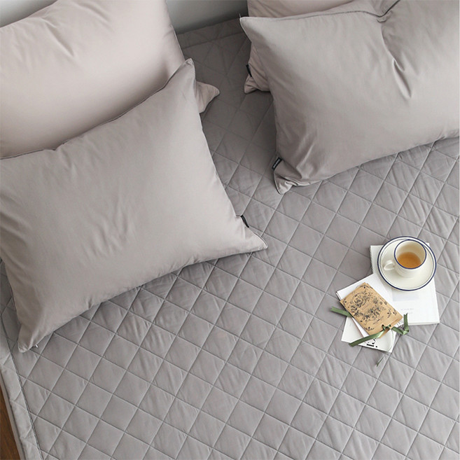 아망떼 코튼벨 침대패드, 다크그레이