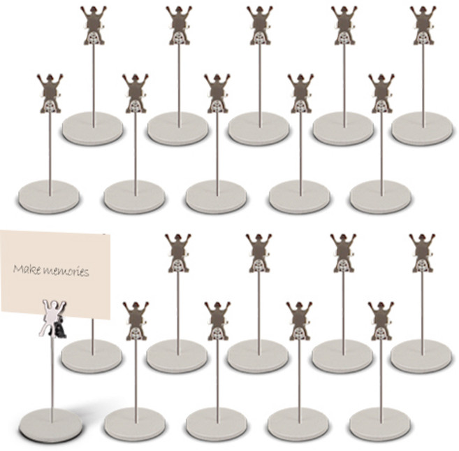 아카데미 기본 스틸 메모꽂이 특A형 20p, 혼합색상