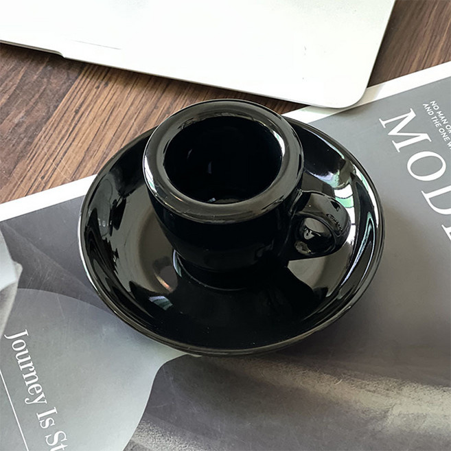 French Mars Bold 迷你陶瓷濃縮咖啡杯 + 杯碟組 MMM3791