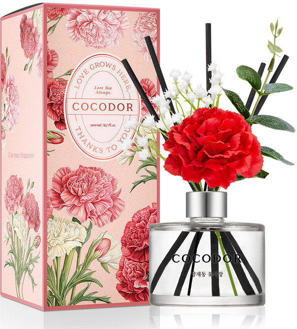 코코도르 카네이션 디퓨저 200ml, 양재동꽃시장, 1개