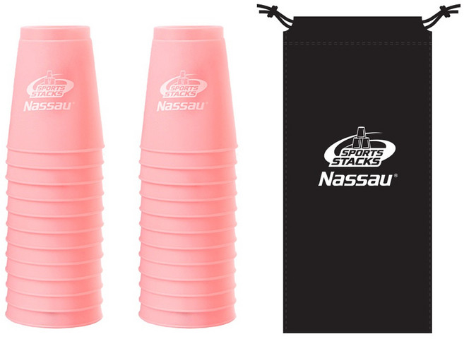 낫소 스포츠 스피드 스택스 컵쌓기 24p, PINK, 1세트