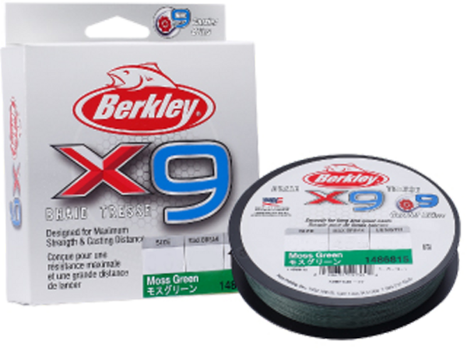 Berkley 9編織釣魚線, 國防色