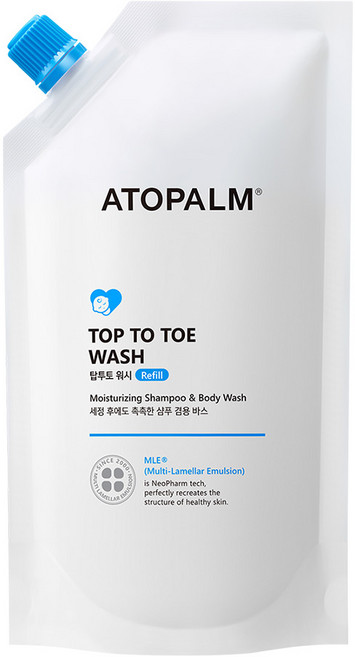 아토팜 탑투토 워시 리필형, 250ml, 1개